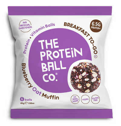 The Protein Ball co | Blueberry Oat Muffin Vit Balls | 45g