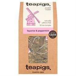 Teapigs | liquorice & mint 50 tea temples | 50bag