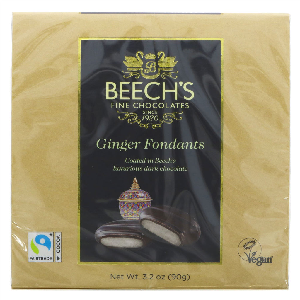 Beech's Fine Chocolates | Ginger Creams | 90g