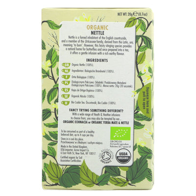 Heath And Heather | Nettle - string, tag and envelope | 20 bags