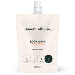 Bower Collective |  Orange & Mandarin Bower Natural Body Wash Refill 400ml | 400ml