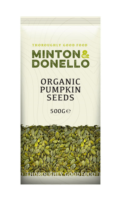 Minton & Donello | Organic Pumpkin Seeds | 500g