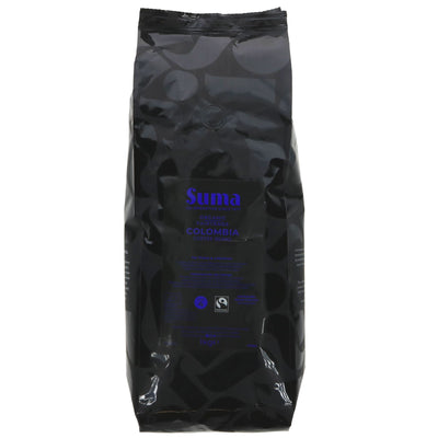 Suma Colombia Cosurca Beans - Fairtrade, Organic, Vegan, Dark Roast