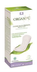 Organyc | Pantyliner Light Flow - Flat - 24 Liners | 68g