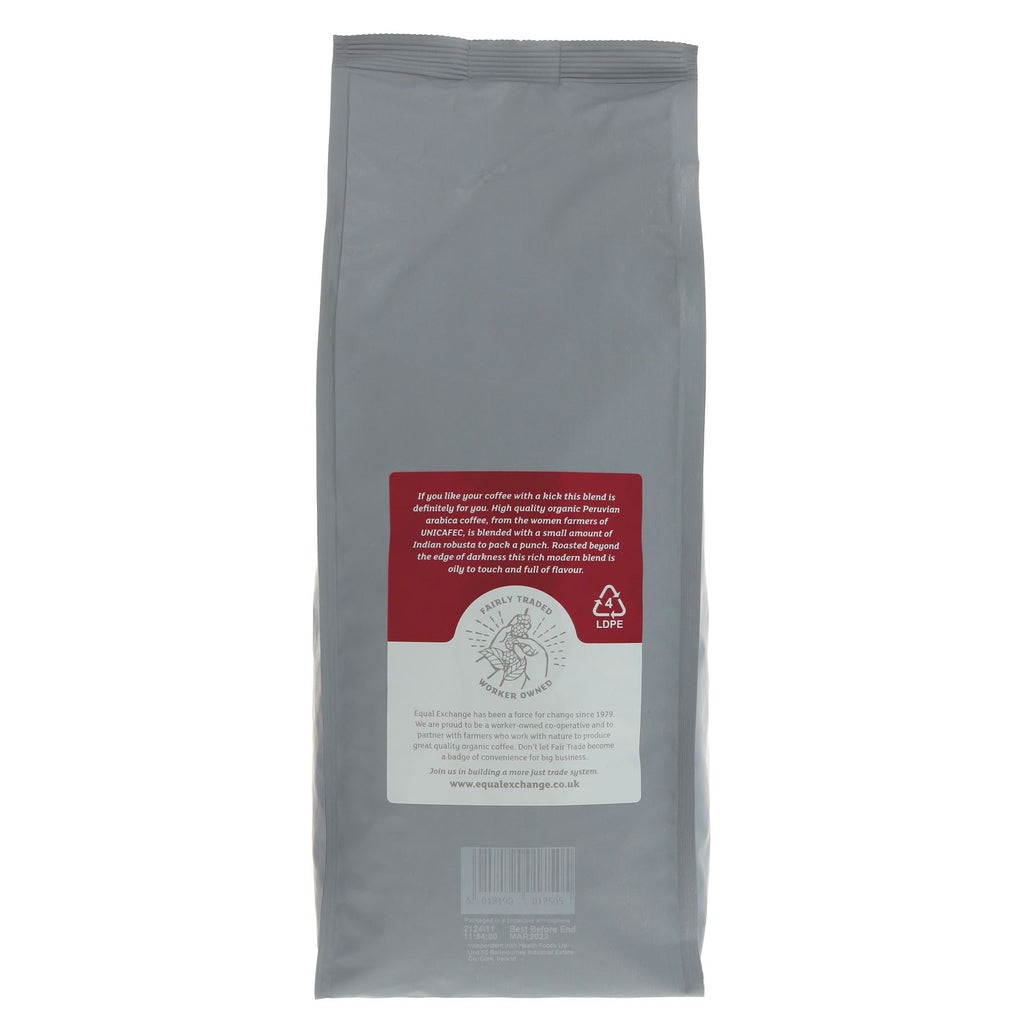 Equal Exchange | Italian Blend - Rich, Intense Choc. Flavours | 1kg