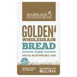 W H Marriage | Golden Wholegrain Strong Bread Flour 1000g | 1000g