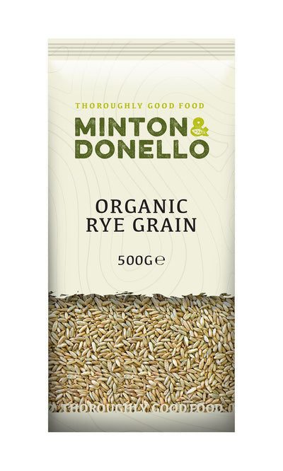 Minton & Donello | Organic Rye Grain | 500g