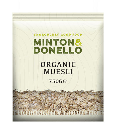 Minton & Donello | Organic Muesli Base | 750g