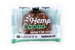 Kookie Cat | Hemp & Cacao Organic 55g - Vegan Cashew & Oat Cookie | 50g