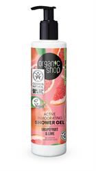 Organic Shop | OS Active Invigorating Shower Gel Grapefruit & Lime (280ml) | 280ml