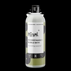 Miniml | Bodywash and bubble bath nourishing coconut 500ml | 500ml