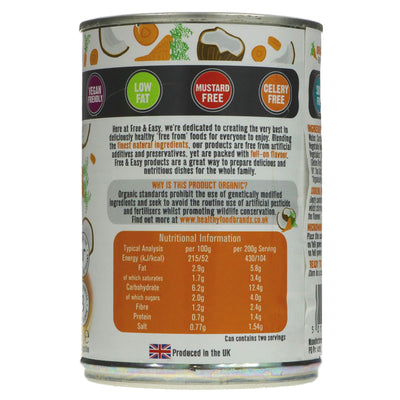 Free & Easy | Carrot & Coconut Soup | 400G