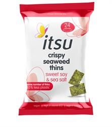 Itsu | Sweet Soy & Sea Salt Crispy Seaweed Thins 5g | 5g