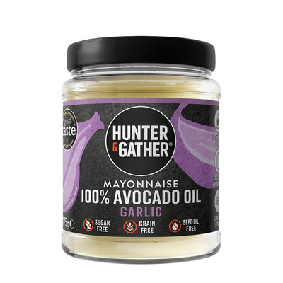 Hunter & Gather | Avocado Oil Mayonnaise Garlic | 250g