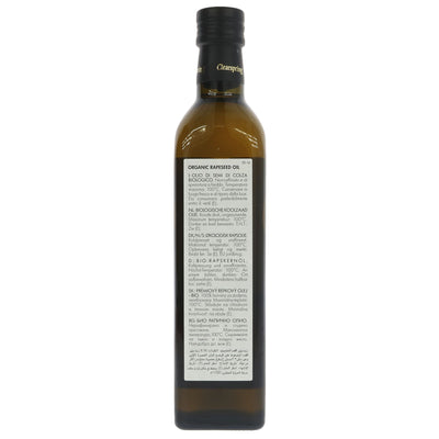 Clearspring | Rapeseed Oil Organic - Contains vit E & omega | 500ml