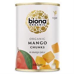 Biona | Organic Mango Chunks in Mango Juice 400g | 400g