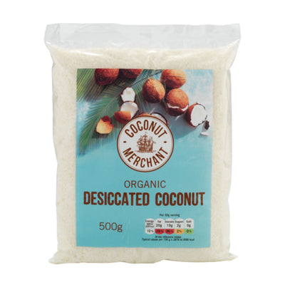 Coconut Merchant | Organic Desiccated Coconut | 500g