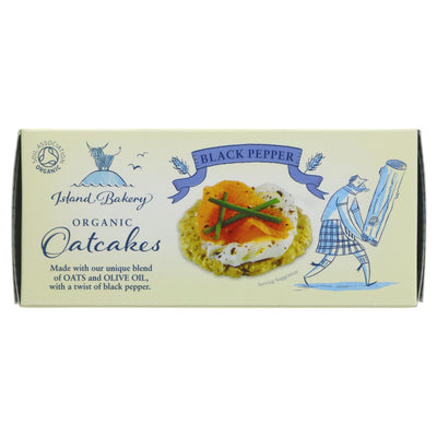 Island Bakery | Black Pepper Oatcakes | 135g