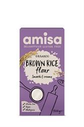 Amisa | Organic Brown Rice Flour 500g | 500g