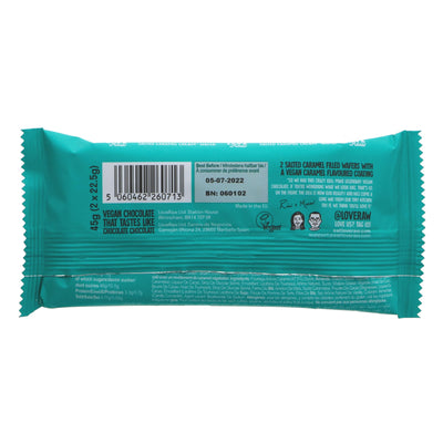 Love Raw | Vegan Cream Fill Wafer Bar Salted Caramel | 45g