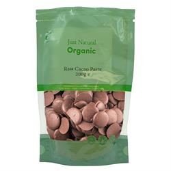 Just Natural Organic | Organic Raw Cacao Paste 200g | 200g