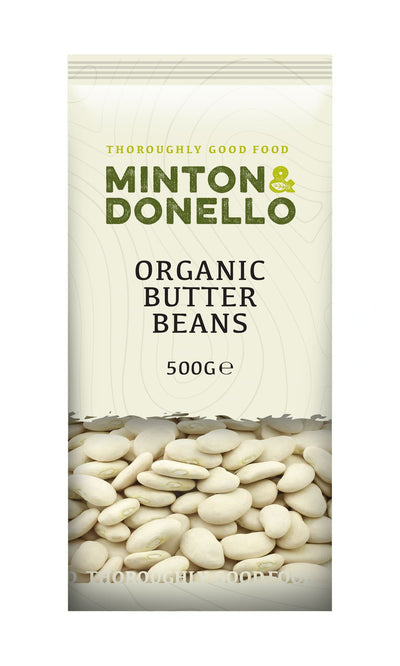 Minton & Donello | Organic Butter Beans | 500g