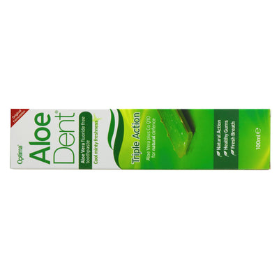 Aloe Dent | Triple Action Toothpaste | 100ml