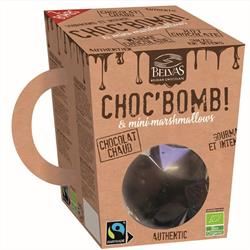 Belvas | 2 Chocolate Bombs + Mini Marshmallows 70g | 70g