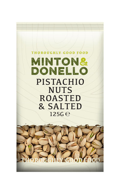 Minton & Donello | Pistachio Nuts Roasted & Salted | 125g