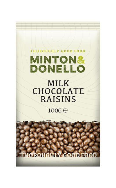 Minton & Donello | Milk Chocolate Raisins | 100g