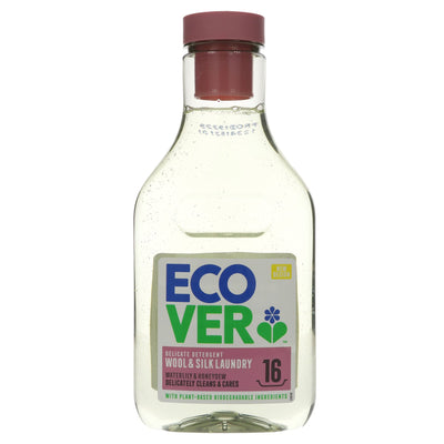 Vegan Ecover Laundry Liquid for Delicate Fabrics - Woolmark Approved, Subtle Lavender Scent - 750ML