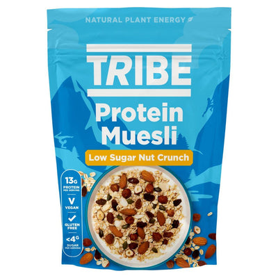 Tribe | Protein Muesli - Low Sugar Nut Crunch | 400g