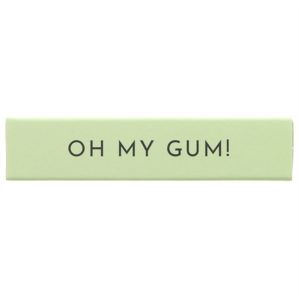 Oh My Gum! | Mint Plant Based Chewing Gum | 19g