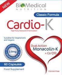 Bio Medical | Classic Cardio-K 60 Capsules (2.5mg Monacolin K) | 60 capsule