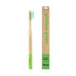 From Earth to Earth | Bamboo Toothbrush Glorious Green Light Green Firm 1 Unit | 16g