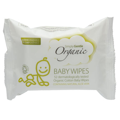 Simply Gentle | Organic Wipes | 52pc