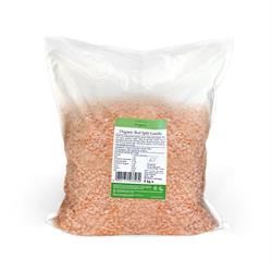 Just Natural Organic | Organic Red Split Lentils 5kg | 5000g