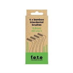 From Earth to Earth | FETE Interdental Brushes ISO Size 5 Green 0.8mm | 14g