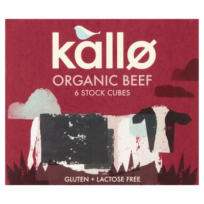 Kallo | Organic Beef Stock Cubes | 66g