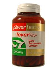 Power Health | Feverfew 90 caps | 90 capsule