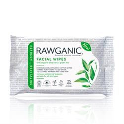 Rawganic | Refreshing Facial Wipes 25 Wipes | 25wipes