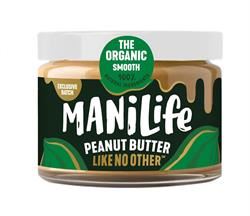 Manilife | Organic Smooth Peanut Butter 275g | 275g