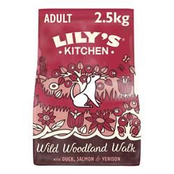 Lilys Kitchen |  Wild Woodland Walk Complete Grain-Free Dry Food for Dogs 2.5kg | 2500g