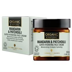 Amphora Aromatics | Mandarin & Patchouli Face Cream COSMOS Organic 60ml | 60ml