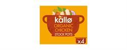 Kallo | Organic Chicken Stock Pot 4x24g | 4x24g