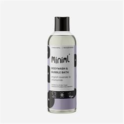 Miniml | Bodywash and bubble bath lavender and chamomile 500ml | 500ml