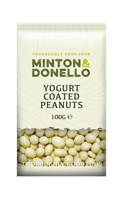 Minton & Donello | Yogurt Coated Peanuts | 100g