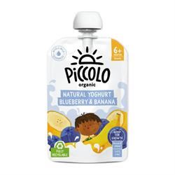 Piccolo | Piccolo Organic Natural Yoghurt Blueberry & Banana Stage 1 100g | 100g