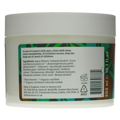 Faith In Nature | Coconut & Shea Butter Hydrating Hair Mask | 300ml