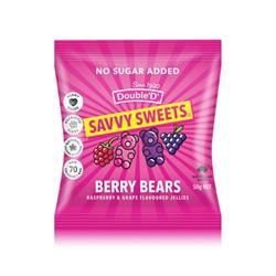 Savvy Sweets | Savvy Sweets Berry Bears 50g | 50g